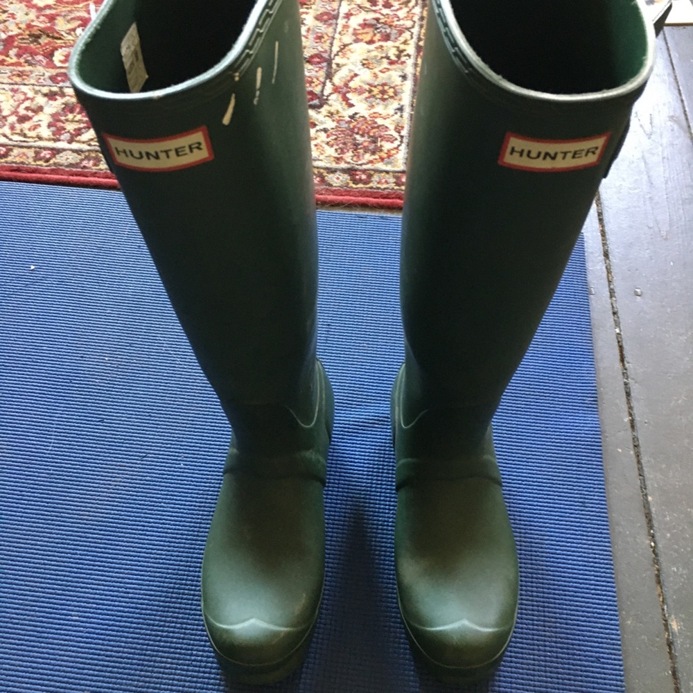 Tall Hunter rain boots